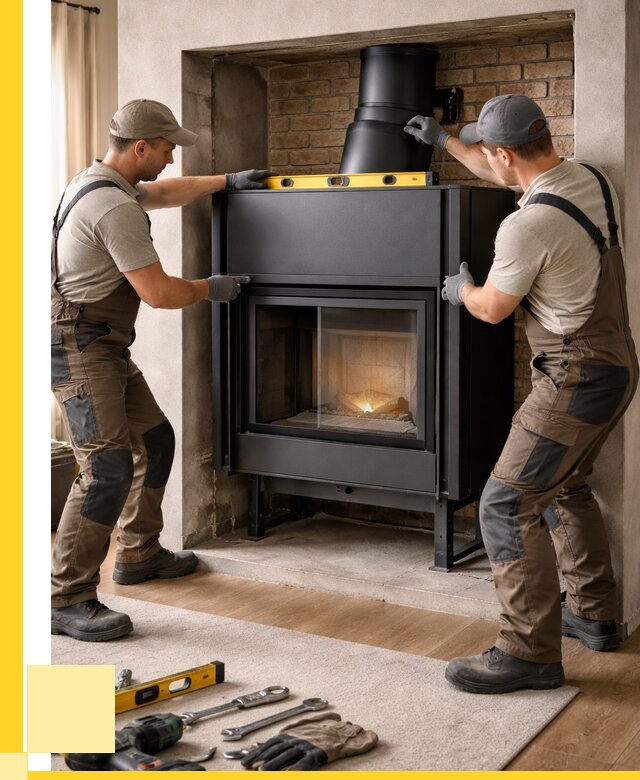 Установка каминных топок в Тутаеве под ключ от 18871 р. | ЭриданТтв