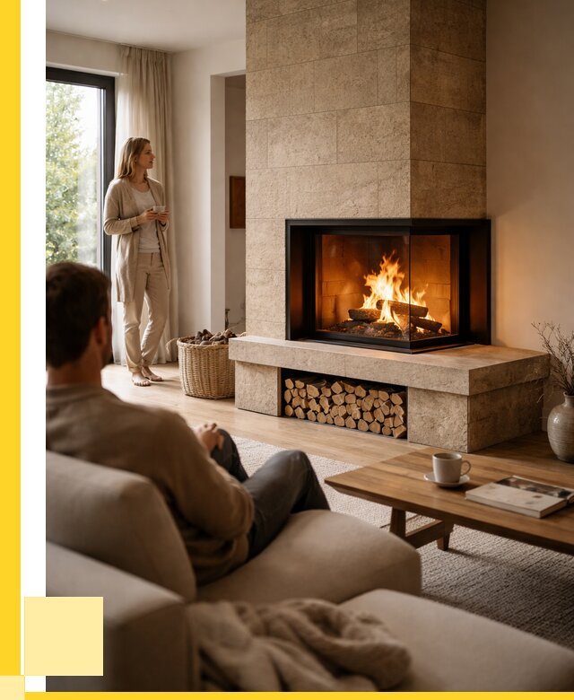 Угловые камины из кирпича установка в Тутаеве от 157260 р. ЭриданТтв