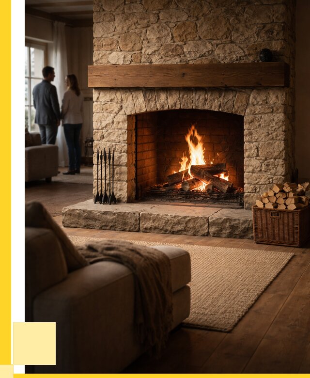 Открытые камины под ключ в Тутаеве от 157260 р. ЭриданТтв