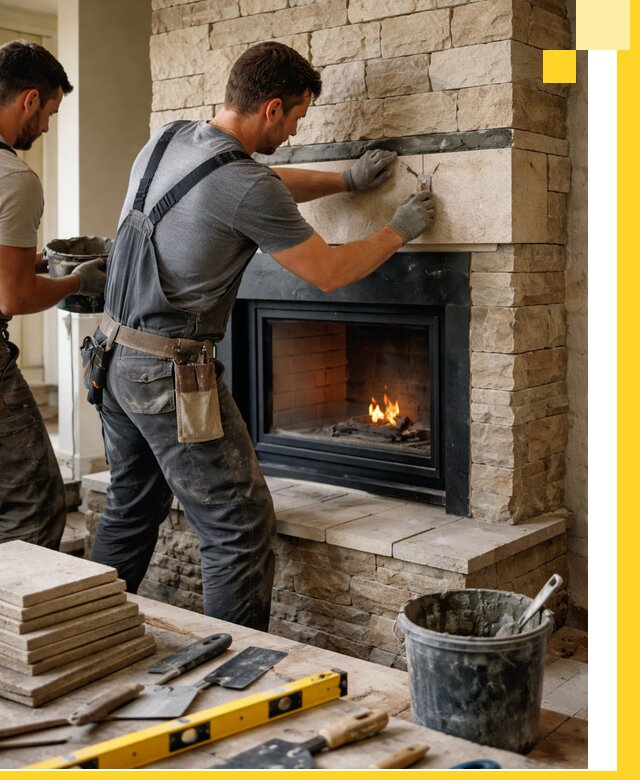 Проектирование и установка открытых каминов в Тутаеве