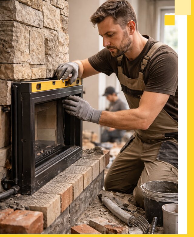 Дровяные камины под ключ в Тутаеве: монтаж, обустройство