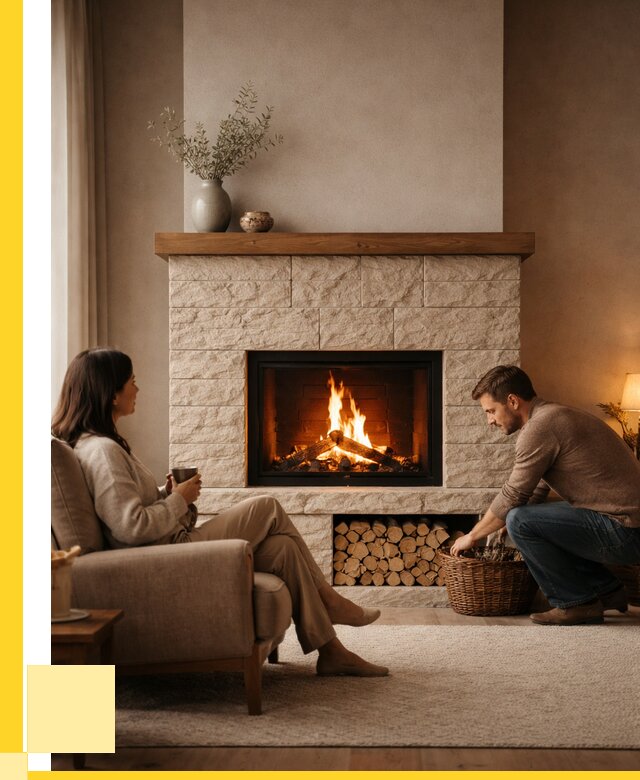 Камины для дома в Тутаеве под ключ от 157260 р. | ЭриданТтв