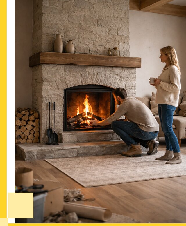 Камины для загородного дома в Тутаеве от 366940 р., ЭриданТтв