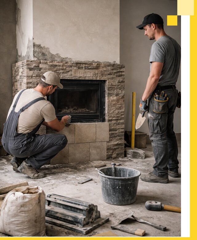 Камины под ключ в Тутаеве: проект, изготовление и монтаж