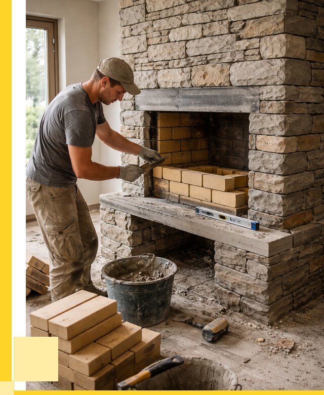 Кладка каминов и камина в Тутаеве от 26210 р. ЭриданТтв