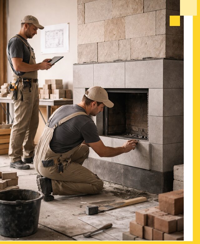 Индивидуальные проекты каминов и каминных систем в Тутаеве