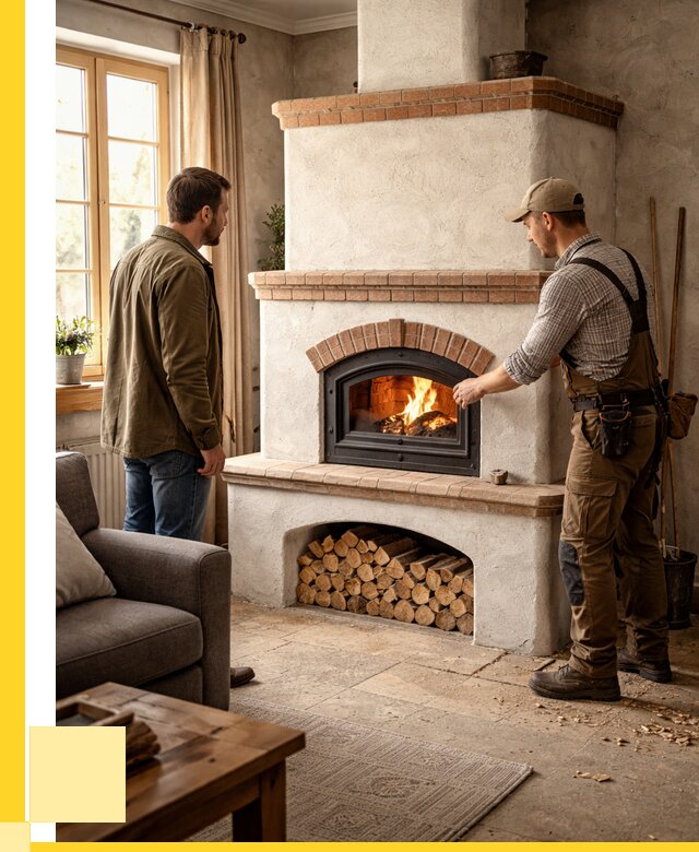 Печи камины в Тутаеве: кирпичные, изразцовые от 62904 р. | ЭриданТтв