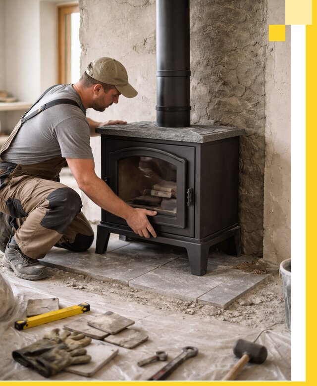 Профессиональный монтаж печей и каминов в Тутаеве под ключ