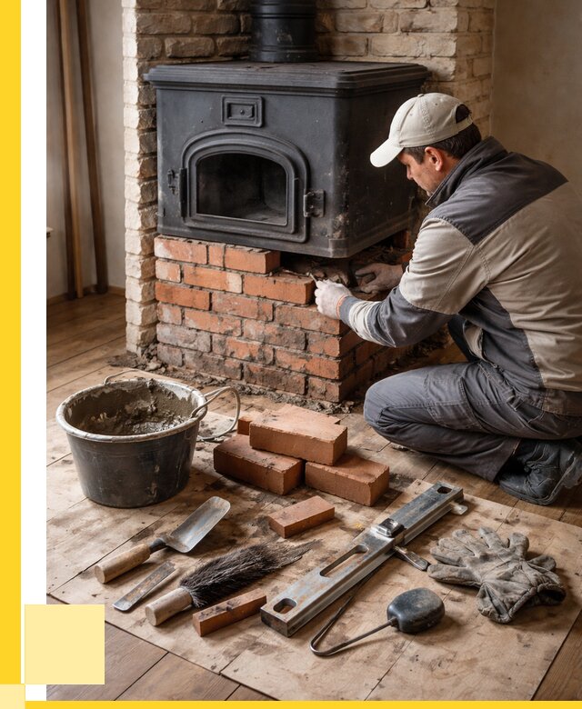 Ремонт печей в Тутаеве от 12581 р., услуги печника ЭриданТтв