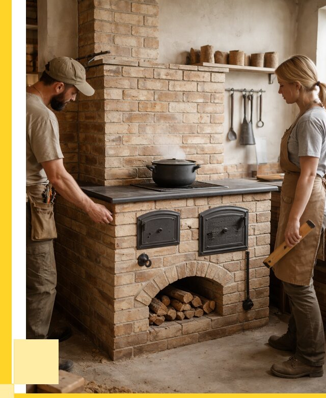 Варочно отопительные печи в Тутаеве от 94356 р. | ЭриданТтв