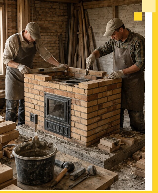 Изготовление и установка варочных печей под ключ в Тутаеве