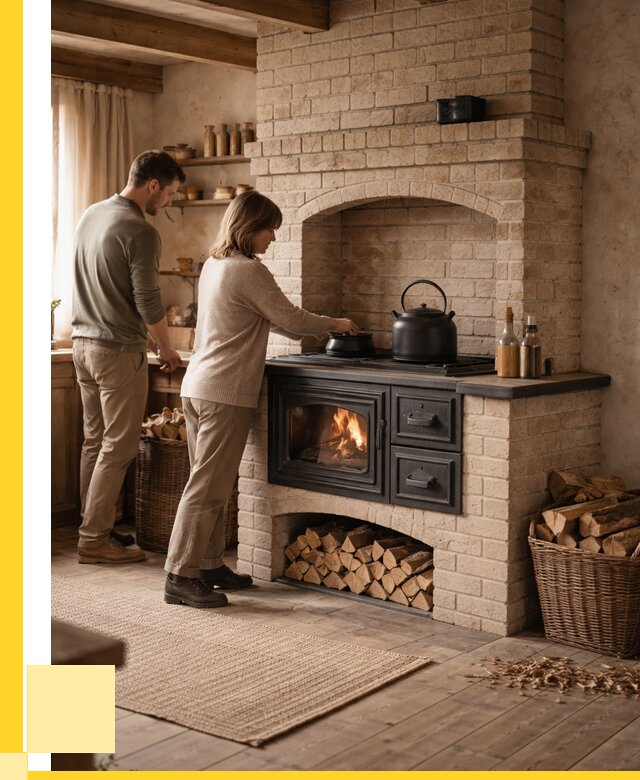 Печи с плитой в Тутаеве от 47178 р. | ЭриданТтв — кирпичная печь