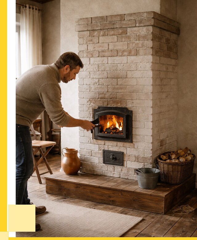 Печь голландка из кирпича в Тутаеве от 89114 р. | ЭриданТтв