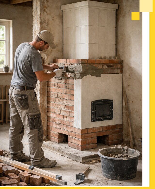 Изготовление и установка печей-голландок под ключ в Тутаеве