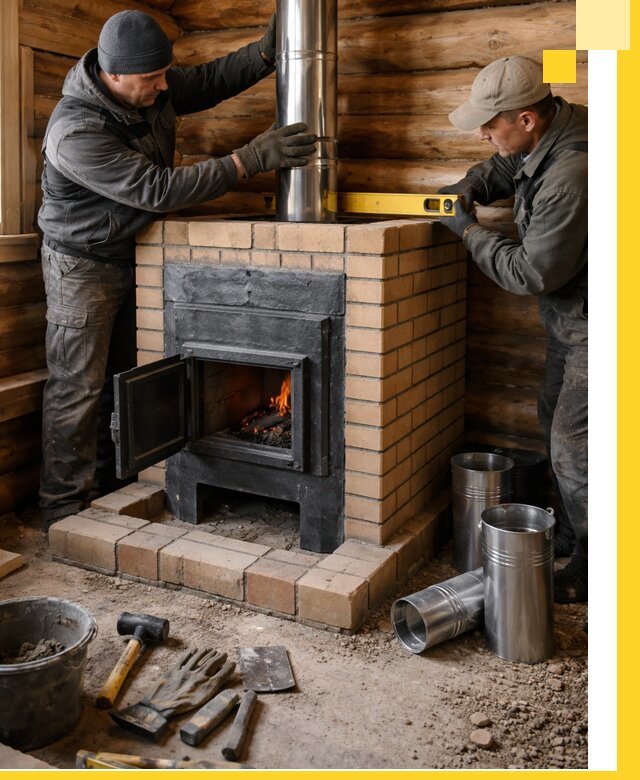 Проектирование, изготовление и установка банных печей в Тутаеве