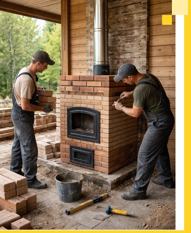 Производство и установка дачных печей под ключ в Тутаеве