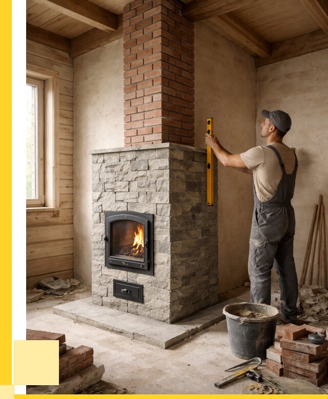 Печи и дымоходы под ключ в Тутаеве от 47178 р., ЭриданТтв