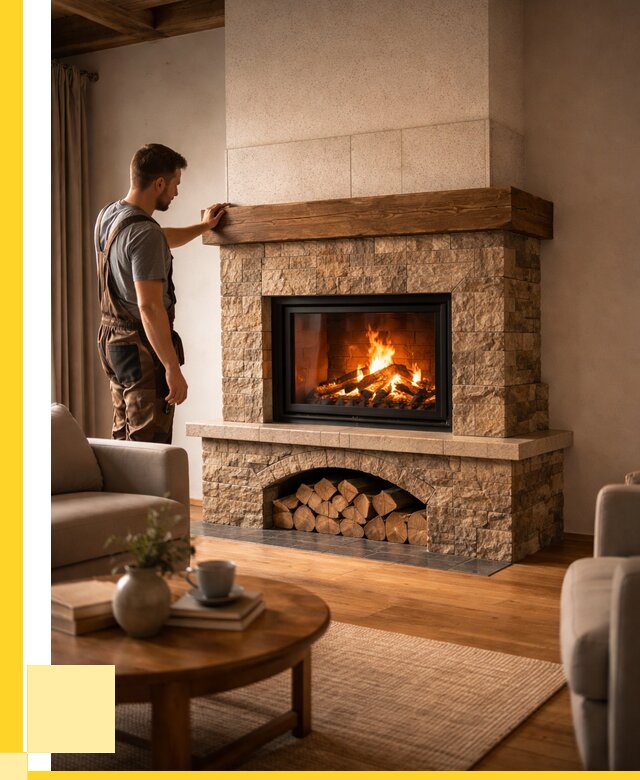 Печи камины для дома под ключ в Тутаеве от 57662 р. | ЭриданТтв