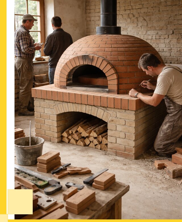 Помпейская печь дровяная для пиццы в Тутаеве | ЭриданТтв от 209680 р.