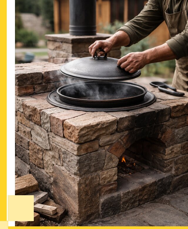 Печи для казана в Тутаеве по цене от 18871 р. | ЭриданТтв