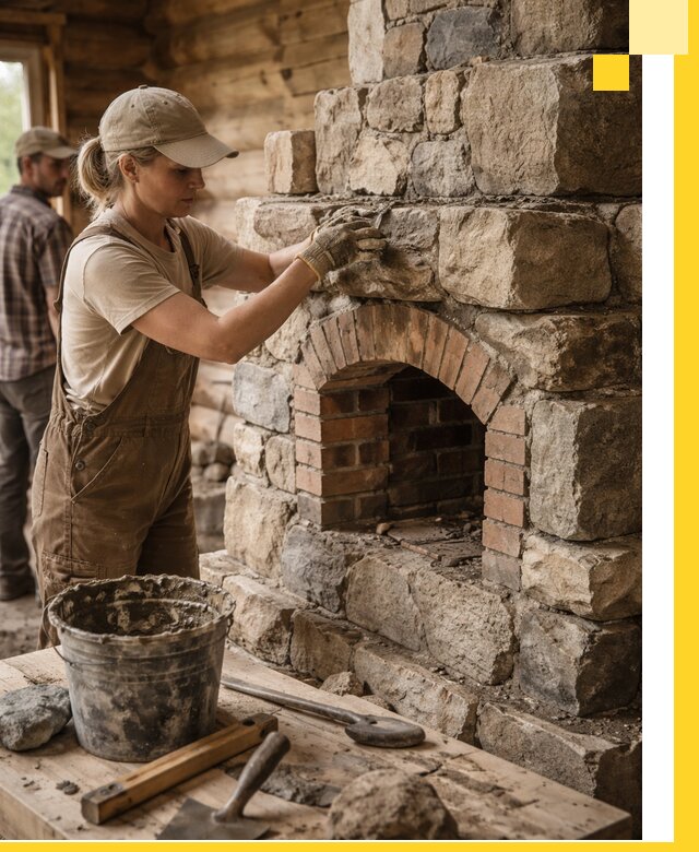 Каменные печи на заказ и монтаж в Тутаеве, долговечные решения