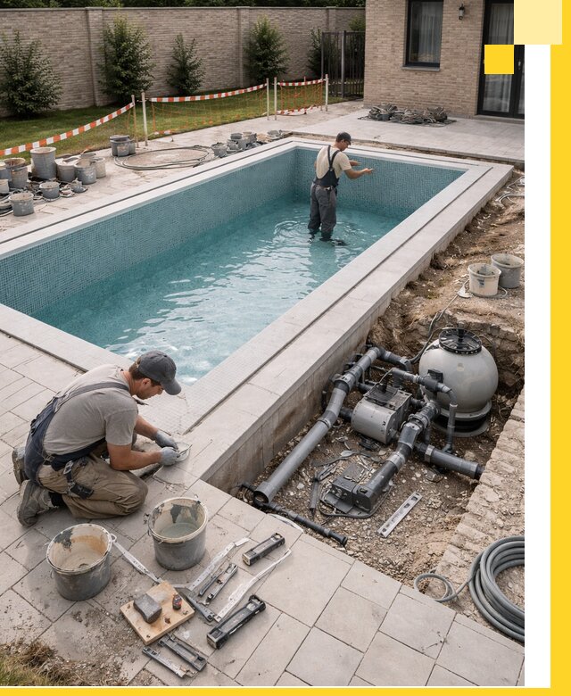 Строительство бассейнов под ключ в Тутаеве: проекты и монтаж