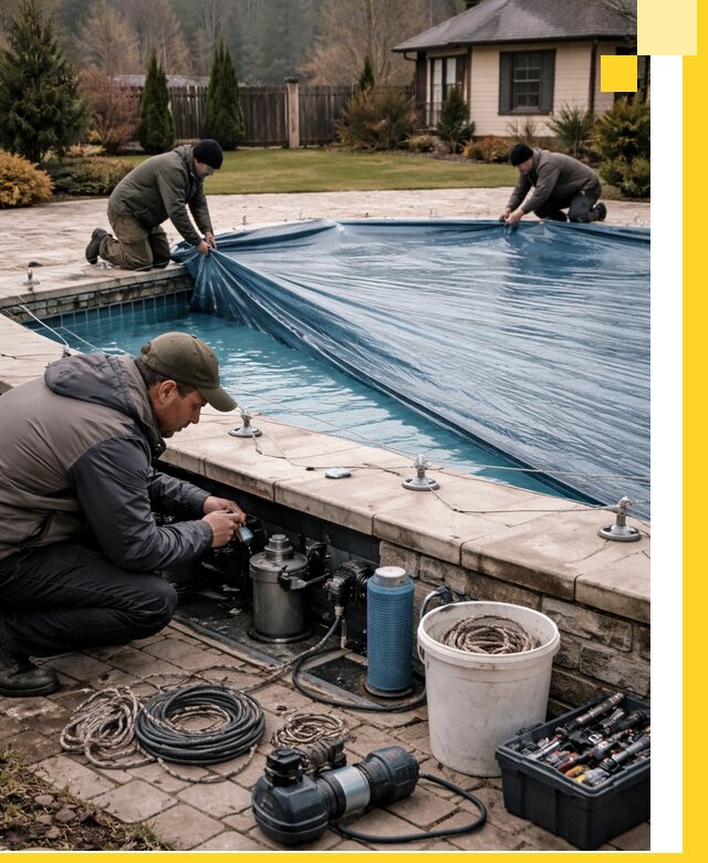 Консервация бассейнов в Тутаеве: подготовка к длительному хранению