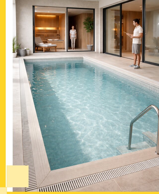 Отделка бассейна пленкой ПВХ в Тутаеве от 3669 р. - ЭриданТтв