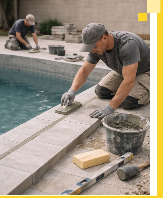 Отделка бассейнов в Тутаеве: декоративная отделка и гидроизоляция