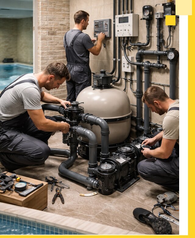 Комплексное оборудование для бассейнов под ключ в Тутаеве