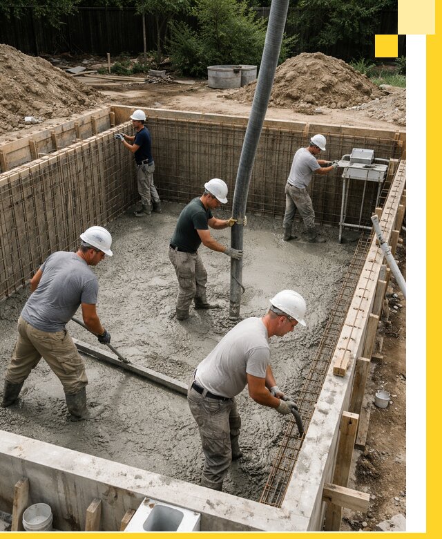 Строительство бетонных бассейнов под ключ в Тутаеве