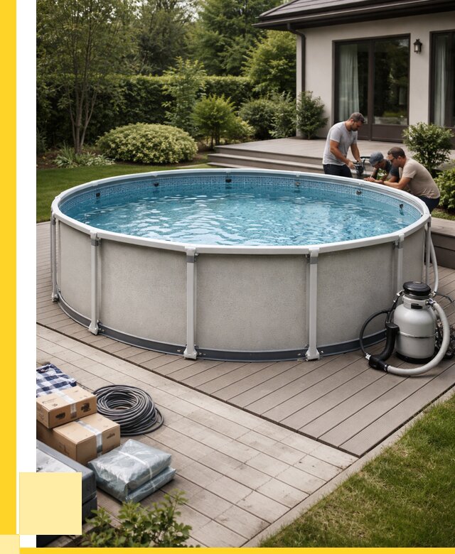 Купить каркасные бассейны в Тутаеве от 47178 р. | ЭриданТтв