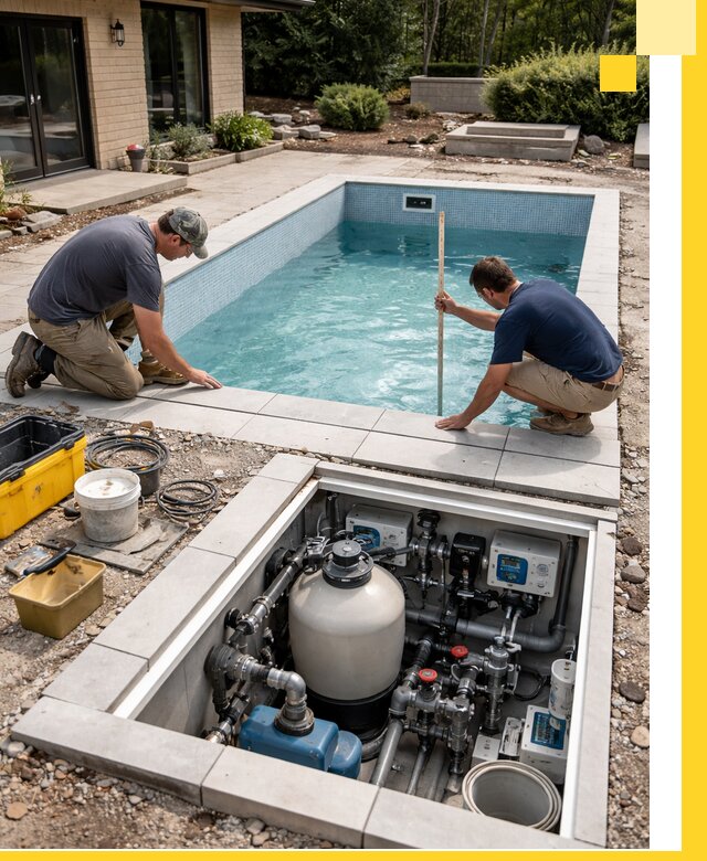 Строительство качественных домашних бассейнов под ключ в Тутаеве