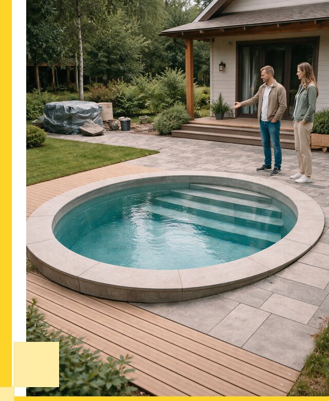 Бассейн на даче под ключ в Тутаеве от 209680 р., ЭриданТтв