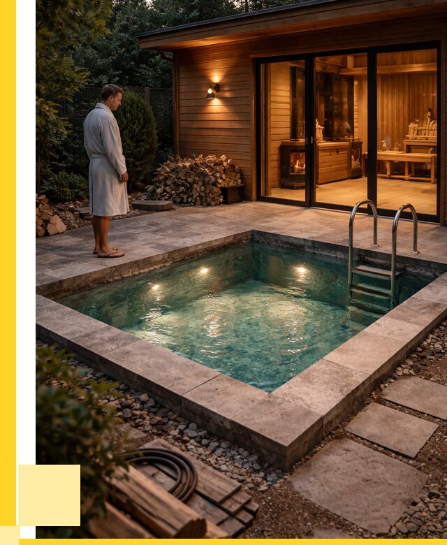 Бани с бассейном под ключ в Тутаеве от 99598 р. | ЭриданТтв