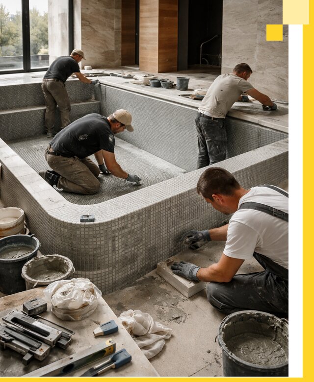 Строительство и установка СПА бассейнов под ключ в Тутаеве