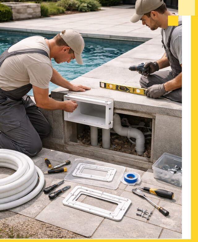 Поставка и установка скиммеров для бассейнов в Тутаеве