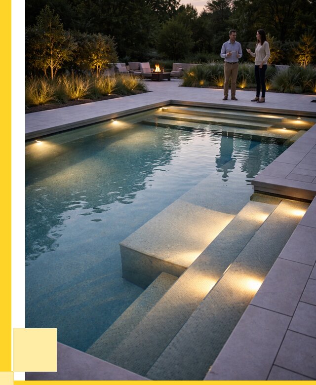 Освещение бассейнов в Тутаеве под ключ от 26210 р. | ЭриданТтв