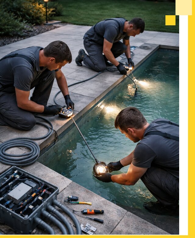 Профессиональное освещение бассейнов в Тутаеве: дизайн и монтаж