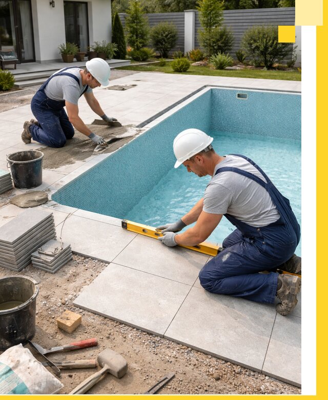 Строительство и монтаж плавательных бассейнов под ключ в Тутаеве