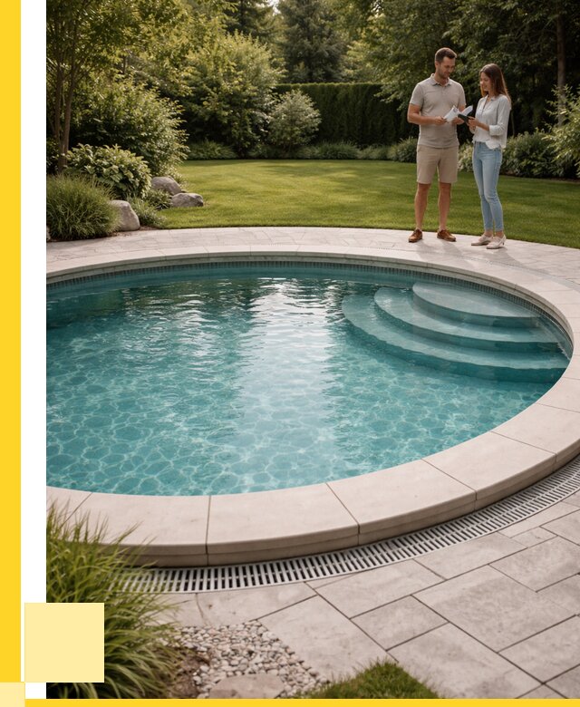 Круглые каркасные бассейны купить в Тутаеве от 262100 р. | ЭриданТтв