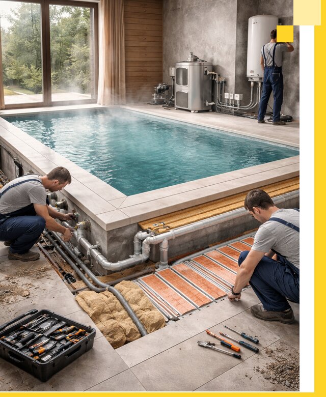 Проектирование и строительство тёплых бассейнов в Тутаеве