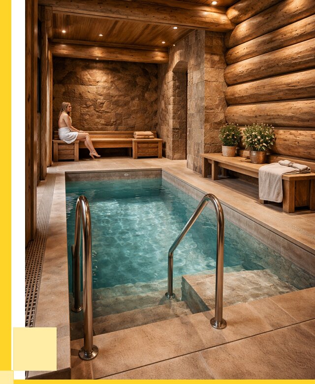 Аренда бани с бассейном в Тутаеве от 1572600 р. | ЭриданТтв