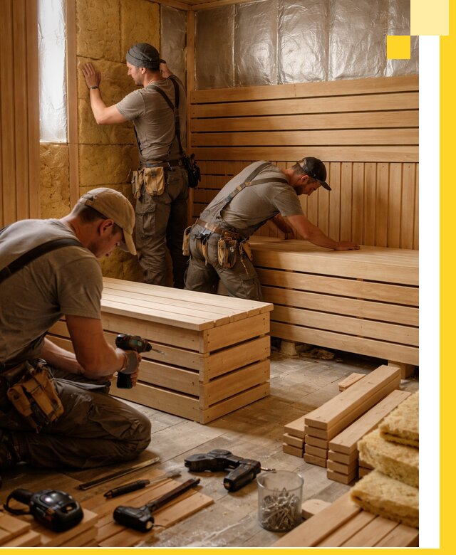 Профессиональное строительство саун под ключ в Тутаеве