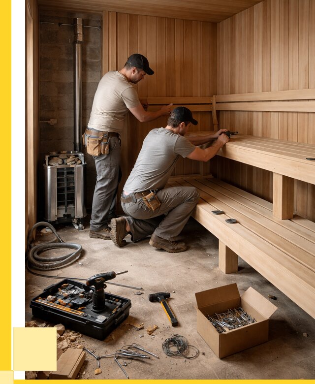 Монтаж саун под ключ в Тутаеве от 125808 р. | ЭриданТтв