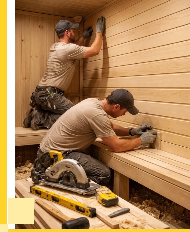 Обшивка саун вагонкой в Тутаеве от 2621 р. | ЭриданТтв