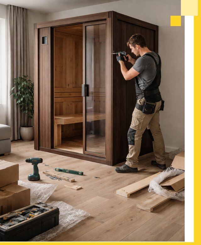 Установка и производство мини саун под ключ в Тутаеве