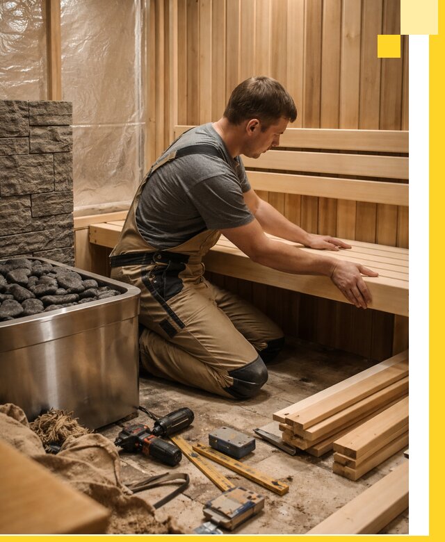 Сауны для дома под ключ с проектированием и монтажом в Тутаеве