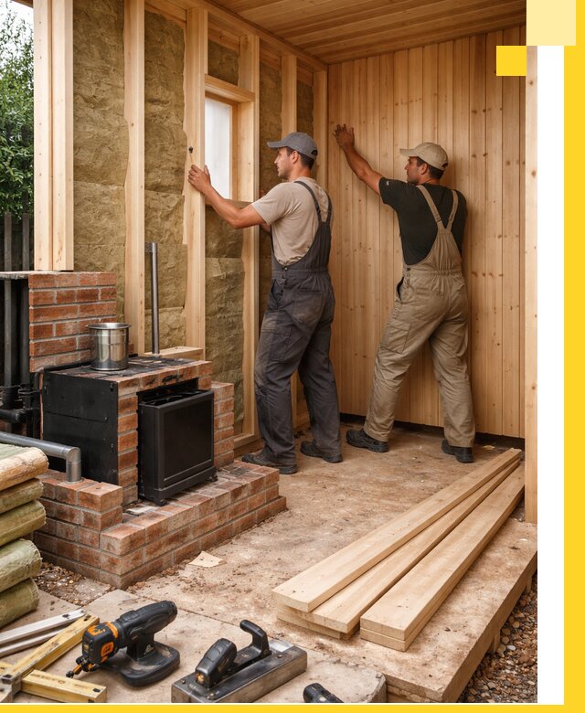 Строительство и установка дачных саун под ключ в Тутаеве