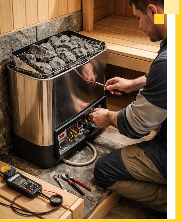 Продажа и установка электрокаменок для саун в Тутаеве